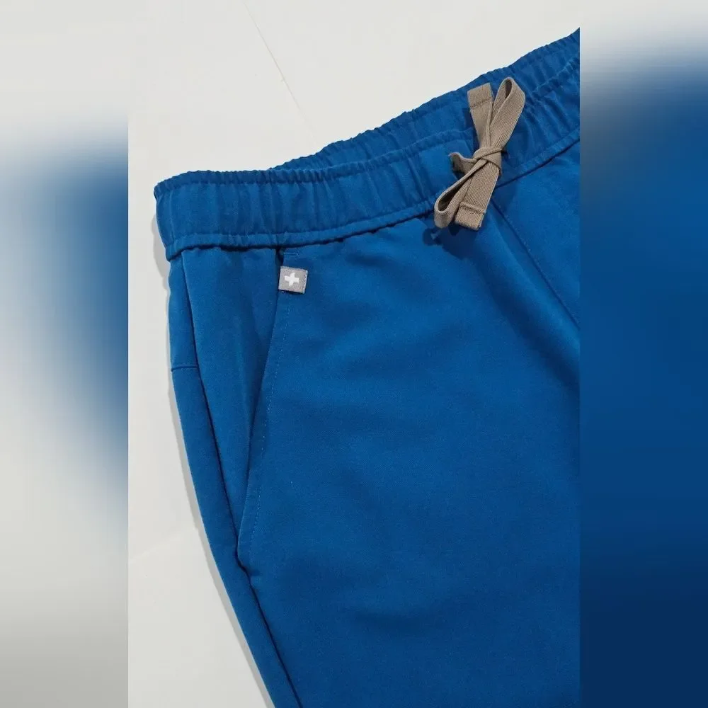 Figs Men's Scrub Pants Tansen Jogger Size Small Blue